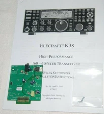 Elecraft KSYN3A K3 K3S UPDATED Synthesizer Option board ++