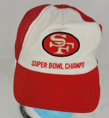 Vintage Lucky Stripes Snapback Hat SF Forty Niners 49ers Super