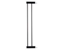 BABELIO Metal Baby/Dog Gate Extender, 5.5" x 36" Tall Black Pet Gate Extension