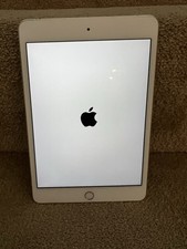 Apple iPad mini 4 A1550 128GB Fair Condition White UNLOCKED