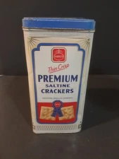 VTG 1993 Nabisco Collectors Choice Thin Crisp Premium Saltine Cracker Tin