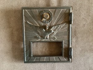 Vintage USPS Large Mailbox Door With Flying Eagle Logo
