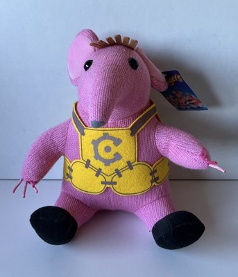 Clangers Coolabi Clanger Plüschtier Kuscheltier mit Etikett sehr guter Zustand