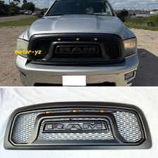 Front Grille For Dodge Ram 1500 2009-2012 Rebel Style Front Bumper Grill Letter