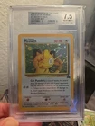 2000 Pokemon TCG Black Star Promo #10 Meowth GAME BOY Holo Bgs 7.5