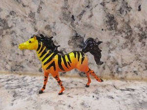 Resin Horse Tiger Decorator  Small Arabian Breyer Companion