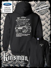 Ford Bronco Country Retro '78 Free Wheelin' Hoodie / Sweatshirt - Licensed
