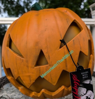 Trick Or Treat Studios Legend Of Sleepy Hollow Light up Pumpkin Prop Tim Burton