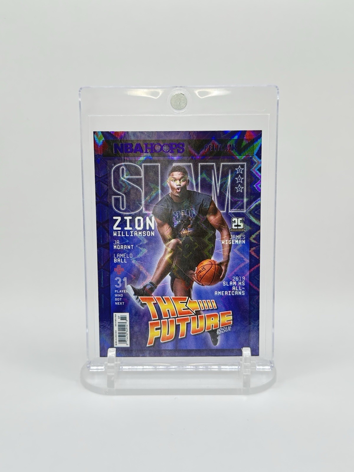 2020-21 Panini NBA Hoops Slam Purple Explosion Zion Williamson