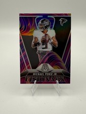 Michael Penix Jr 2025 Panini Mosaic Visionary #1 Case Hit SSP Falcons NFL NM