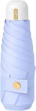 Micro Umbrella - Super Compact Mini Purse Umbrella For Rain- Purple