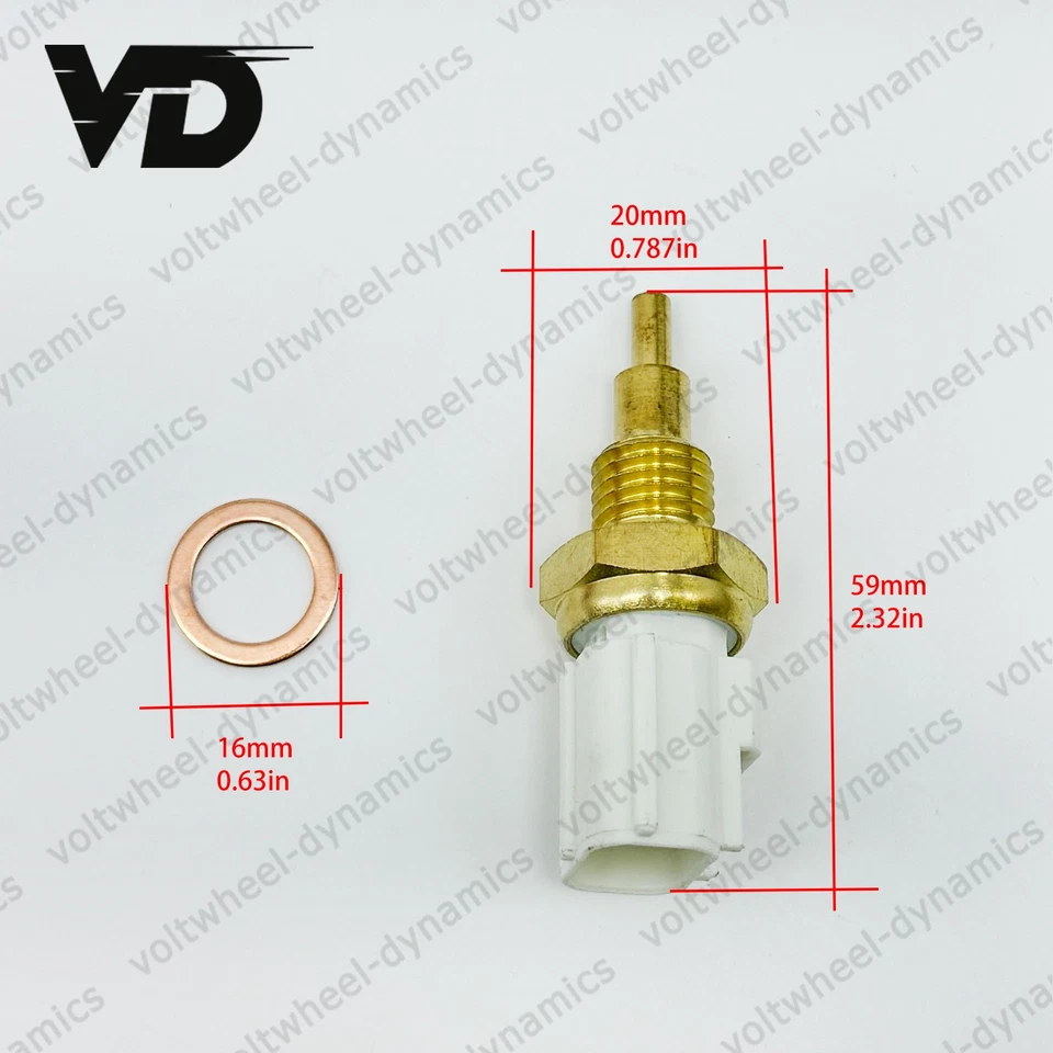 New Coolant Temperature Sensor fit for Toyota Lexus Scion Pontiac 89422-33030 - Image 2 of 4