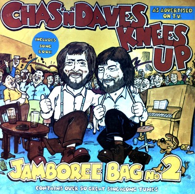 Chas'N'Dave - Chas'N'Daves Knees Up - Jamboree Bag No. 2 UK LP 1983 + Book .