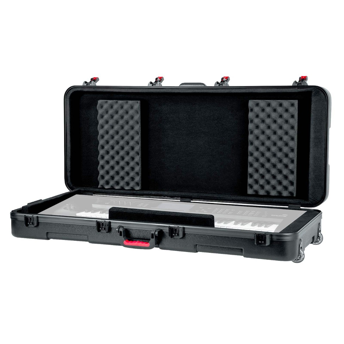Gator Cases GTSA-KEY61 TSA Series 61-Note Keyboard Travel Case w Wheels