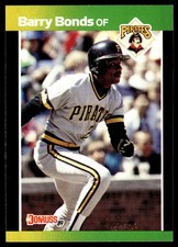 Barry Bonds 1989 Donruss #92 Pittsburgh Pirates MLB READ FREE SHIP AutographDen