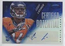 2014 Certified Potential Mirror Signatures Blue 77/99 Cody Latimer Auto 0j6