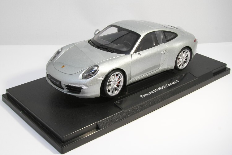 ミニカー Welly Porsche 911 (991) Carrera S 1/18 Welly 1/18 Porsche 911 991 Carrera S Silver Open/Close