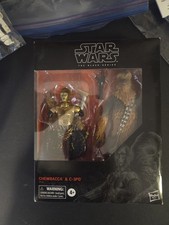 Hasbro Star Wars Black Series Chewbacca C-3PO Figures Empire Strikes Back
