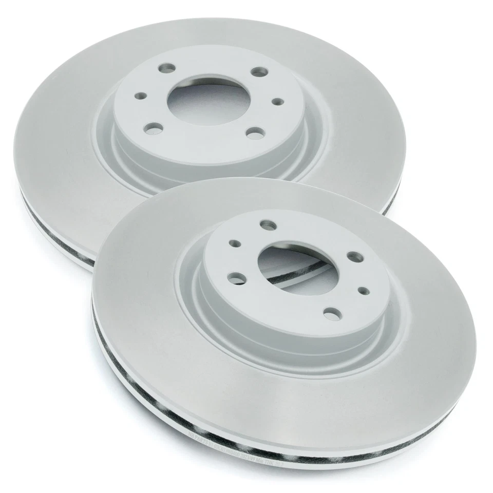 2x Disque Frein Avant 284mm Belüfte pour Abarth 500 Fiat Doblo Idea Lancia Thema - Photo 2/2