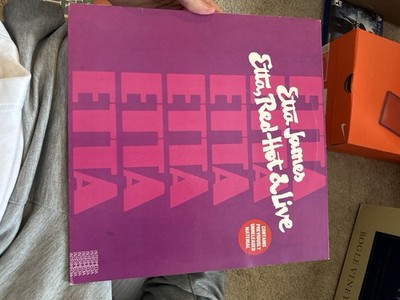 ETTA JAMES ETTA RED-HOT & LIVE VINYL LP RECORD