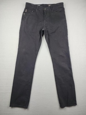 AG The Everett Jeans Mens 32x32 Black Slim Straight Stretch Denim Pants USA
