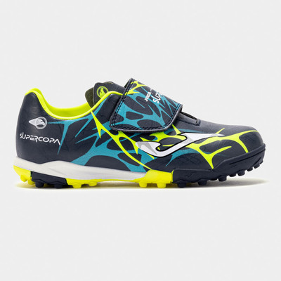 Joma Kinder Fußballschuhe Super Copa 2503 Turf 2503 (Navy/Black)