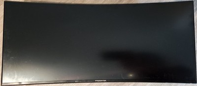 Acer Predator x34 IPS Gaming Monitor BROKEN FOR PARTS AS IS No Stand Has Adapter