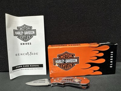 Benchmade Harley-Davidson MoneyClip Chrome Knife Rare