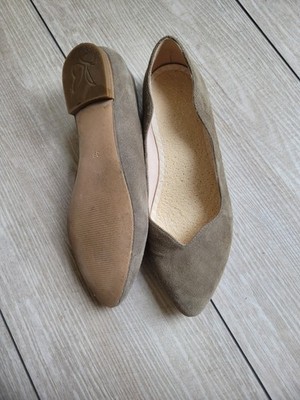 Caprice Echtleder Ballerina Damen Sommerschuhe Urlaub Gr.39 mit Sommerinnesohle