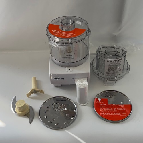 Cuisinart Pro Classic 7-Cup Food Processor, White (DLC-10SYP1)