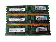 LOT OF 3 Micron MTA36ASF4G72PZ-2G3B1IK 32GB 2RX4 PC4-2400T DDR4 ECC Server RAM