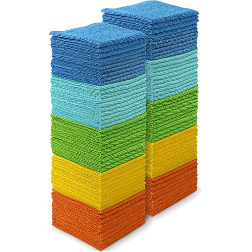 Microfasertücher Reinigungstücher Putztücher Haushalt Fenster 100