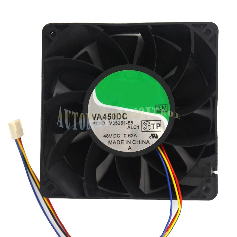 Lüfter VA450DC V35251-58 für Nidec 48V 0,62A 4pin 120*120*38mm