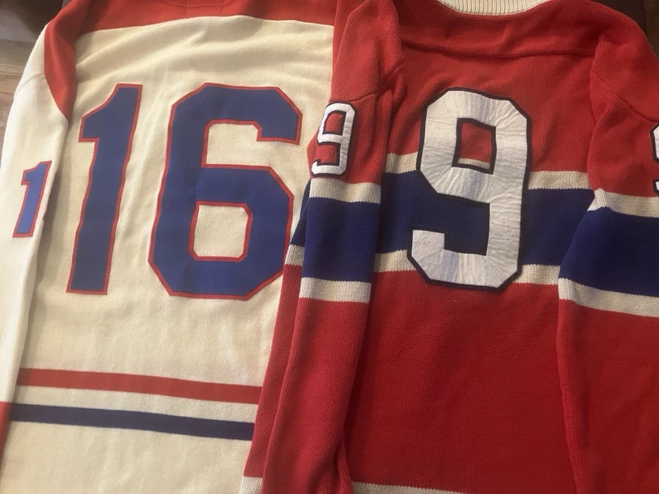 CCM Heritage Montreal Canadiens Richard Brothers Home & Away Sweater Jerseys Set - Image 2 of 4
