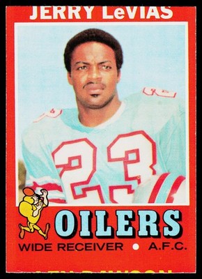 Jerry LeVias, 1971 Topps, #240, Houston Oilers,