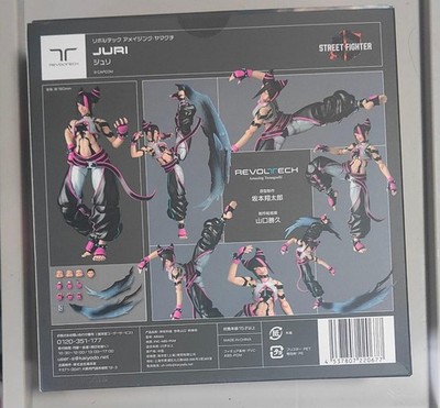 Revoltech Amazing Yamaguchi Juri Street Fighter 6 Figure Kaiyodo