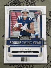 2022 Panini Contenders Rookie of the Year Contenders #ROY-API Alec Pierce (RC)