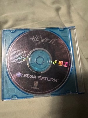 Hexen (Sega Saturn, 1997) used, working, with protective case