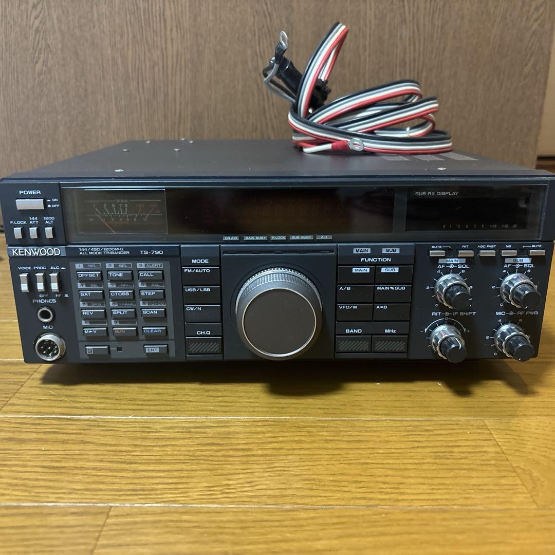 KENWOOD TS-790D 430MHz/145MHz 電源付属 KENWOOD TS-790D 430MHz/145MHz 電源付属 KENWOOD TS-790D