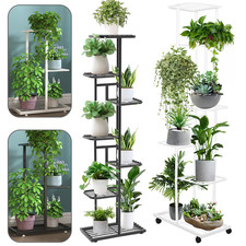 Blumentreppe Pflanzen Regal Blumenständer Blumenregal Garten Balkon 56-137CM