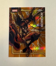 2026 Topps Chrome Marvel Comics Scream Orange Refractor /25 #148