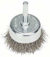 Bosch TopfbüRste, Edelstahl, Gewellter Draht, 50 Mm, 0,3 Mm, 4500 U/ Min