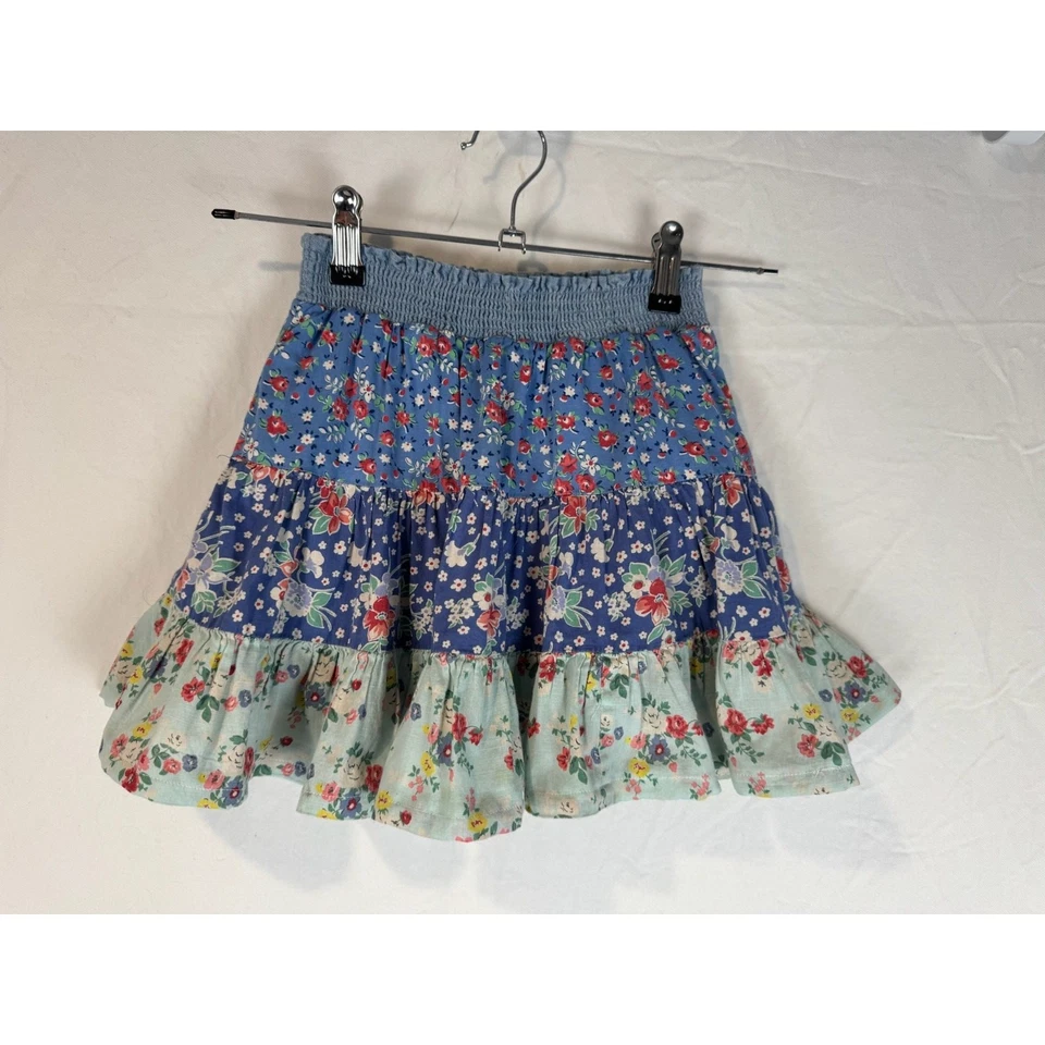 Polo Country Ralph Lauren Falda Circular en Niveles Niñas Mezcla Floral Talla 6X $125 Foto 2 de 4