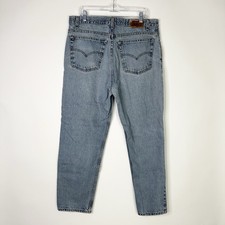 Vintage Levi’s 540 Jeans Men’s 38x31 Washed Blue Relaxed Fit USA Made Denim Pant