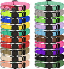 20 PCS Puppy Collars for Litter,Puppy Collars for Small Puppies,Nylon Breakaway