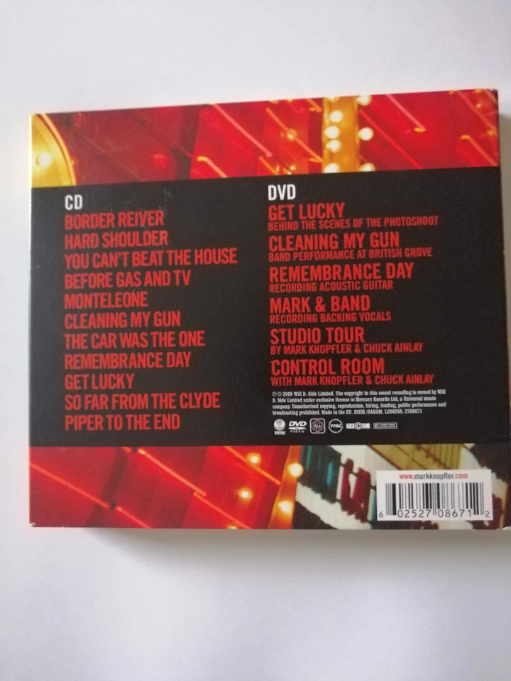 Mark Knopfler / Get Lucky, CD + DVD, 2009 - Bild 2 von 3