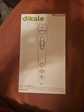 Dikale 3D Pen Draw Your Dream Printing Pen DKL-07A Orange US Plug NEW IN BOX💥