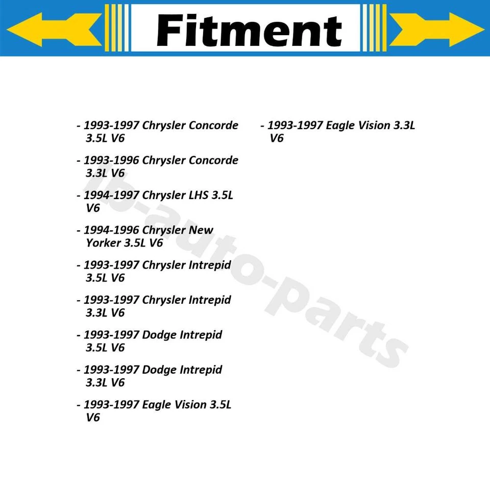 Kit de manguera de freno delantera trasera para Eagle Vision 1993-1997 3,5 L Dorman 4x Foto 2 de 4