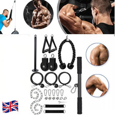 Weight Cable Pulley System DIY Lap Pull Down Pulley System Fitness for Gym Home