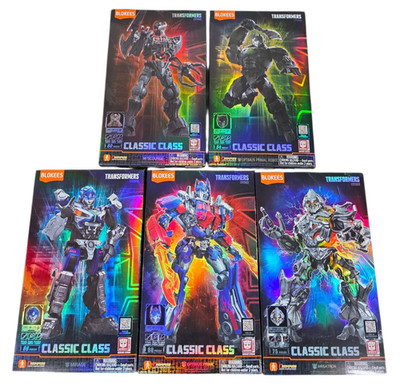 Blokees Transformers Classic Class OPTIMUS MIRAGE SCOURGE MEGATRON PRIMAL *NEW*